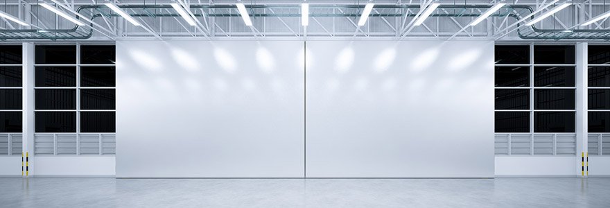 porte industrielle